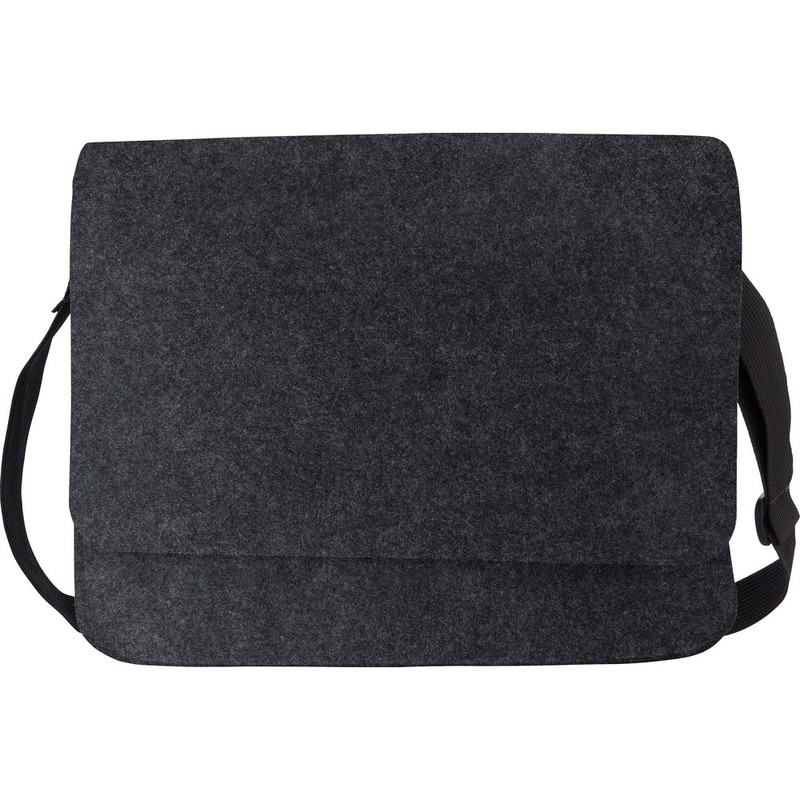 Torba na laptopa 15" z filcu RPET V1257-15 - grafitowy