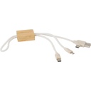 Kabel do ladowania, zawieszka V1226-16 - brazowy