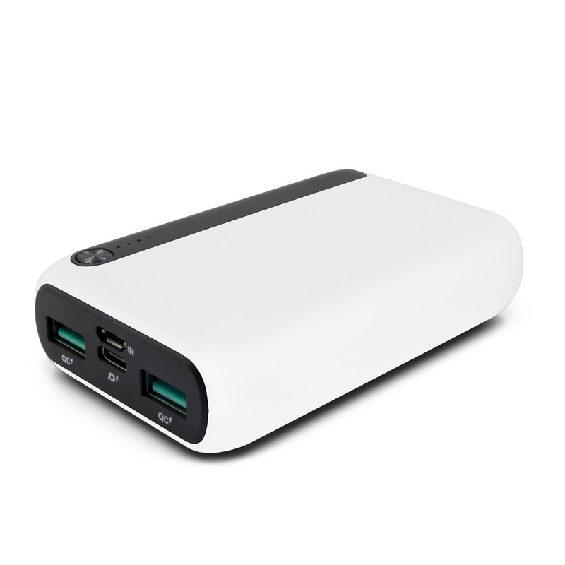 Power bank 10000 mAh | Dashonte V1296-02 - bialy