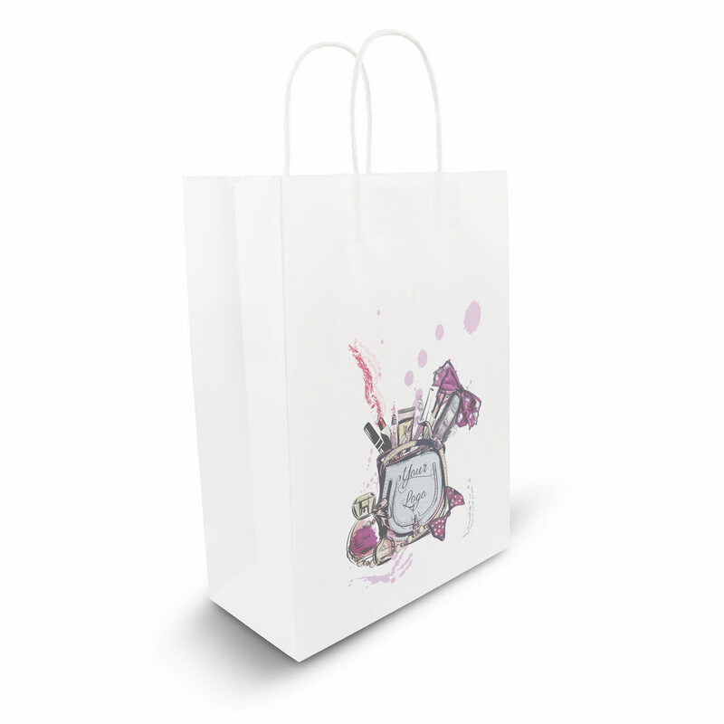 Torba papierowa A5 | Dialla S V0002-02 - bialy