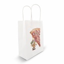 Torba papierowa A4 | Dialla B V0004-02 - bialy