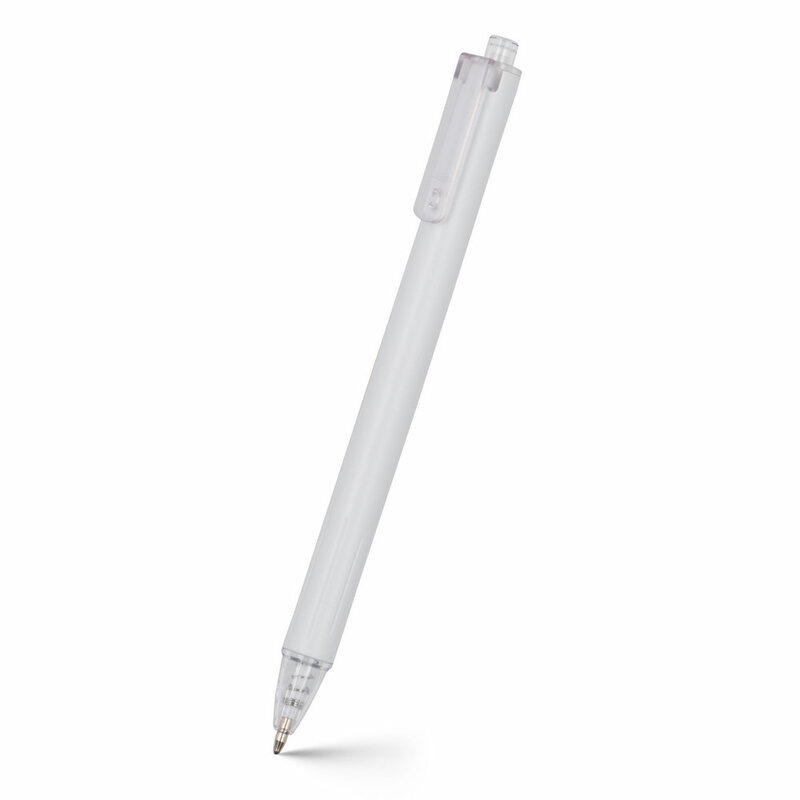 Dlugopis z RABS | Saly V1377-02 - bialy