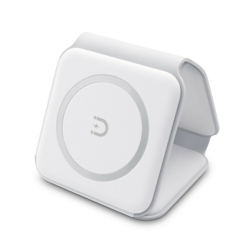 Skladana ladowarka bezprzewodowa 15W | Bertie V1413-02 - bialy