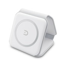 Skladana ladowarka bezprzewodowa 15W | Bertie V1413-02 - bialy