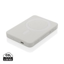 Magnetyczny bezprzewodowy power bank 5000 mAh Magnetix P322.403 - bialy
