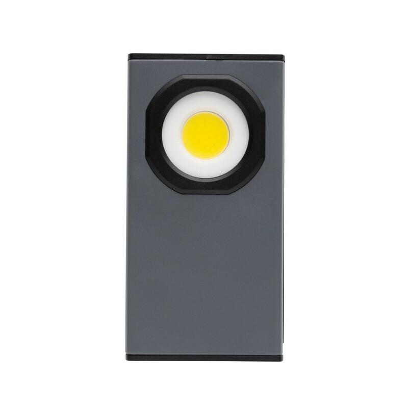 Lampka warsztatowa COB Gear X, ladowana przez USB P513.242 - szary