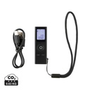 Dalmierz laserowy 30m Gear X, aluminium z recyklingu P113.501 - czarny