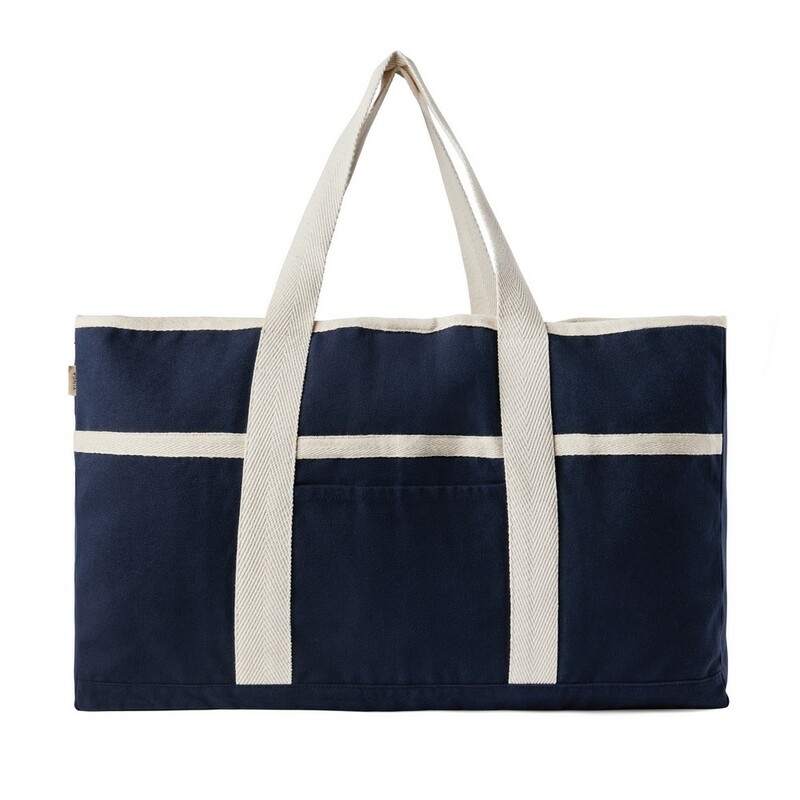 Torba plazowa VINGA Volonne AWARE™, plotno z recyklingu VG537-04 - niebieski