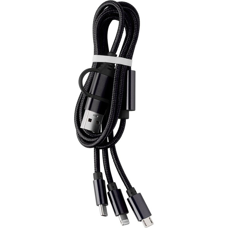 Kabel do ladowania V1563-03 - czarny