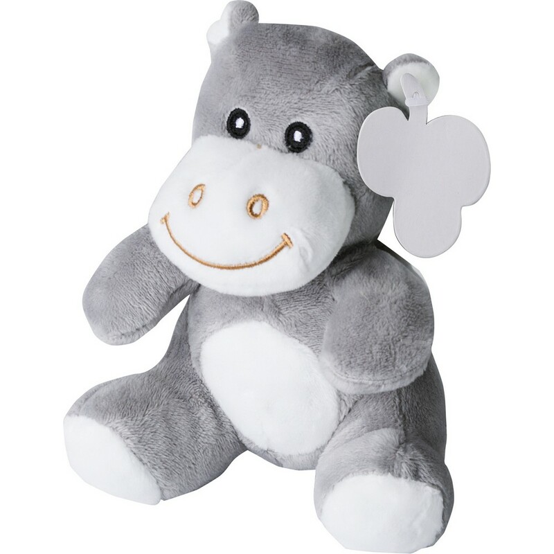 Pluszowy hipopotam V1621-99 - wielokolorowy