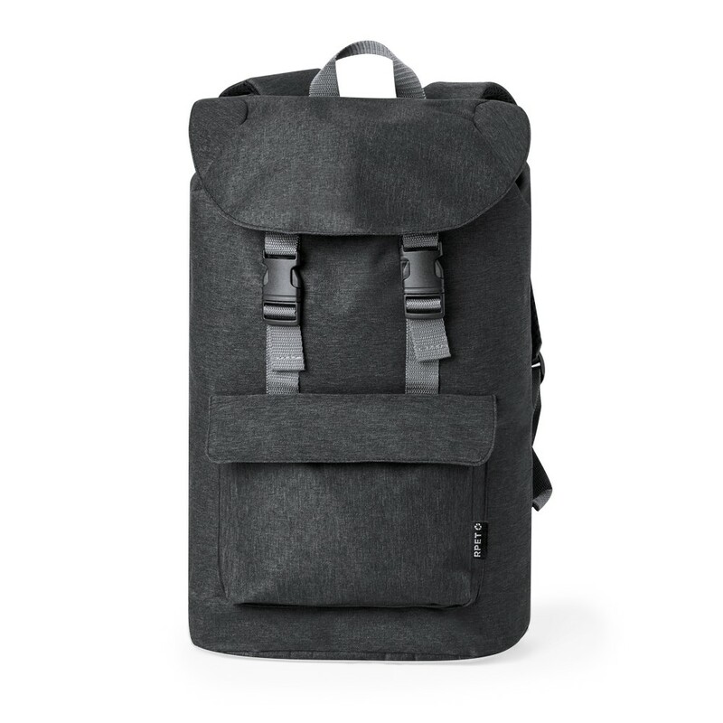 Plecak na laptopa RPET 15" V2058-03 - czarny
