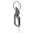 Brelok do kluczy, otwieracz do butelek, ostrze do otwierania paczek V2108-32 - srebrny