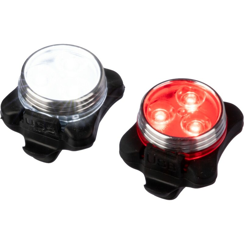 Zestaw lampek rowerowych VA223-00 - neutralny