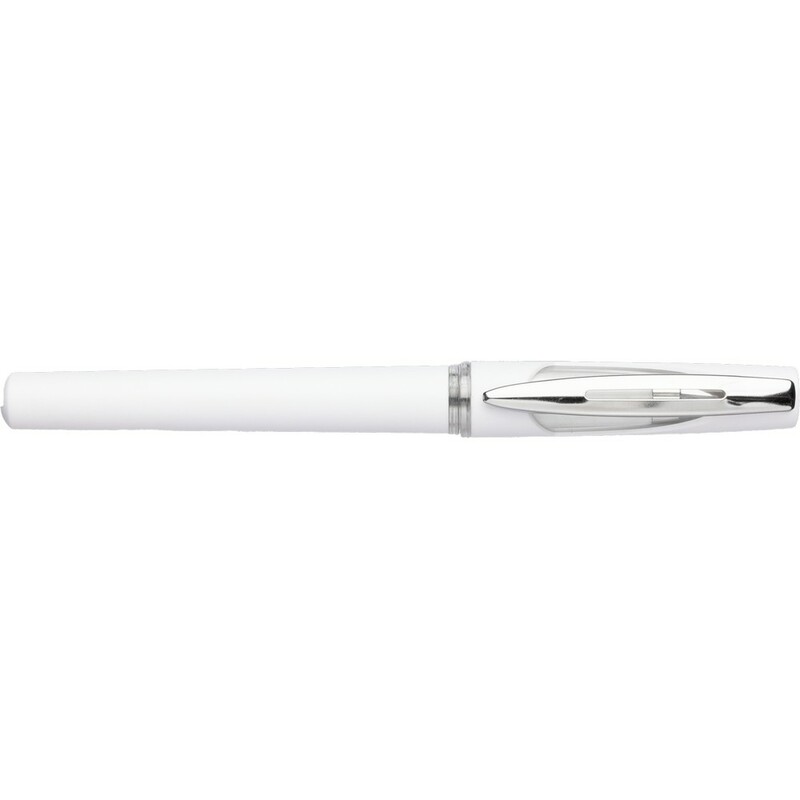 Dlugopis zelowy z zatyczka VA174-02 - bialy