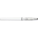 Dlugopis zelowy z zatyczka VA174-02 - bialy