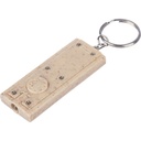 Brelok do kluczy VA193-16 - brazowy