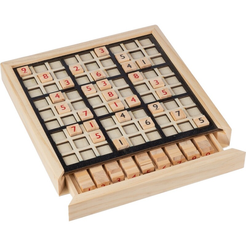 Gra Sudoku VA196-16 - brazowy