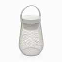 Lampka na biurko Aurora, plastik z recyklingu P513.7502 - szary