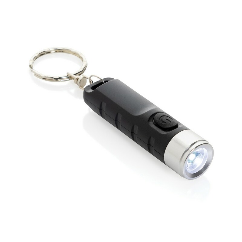 Brelok do kluczy Globix, latarka P514.0201 - czarny