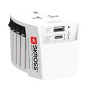 Adapter podrozny SKROSS MUV 2 VSK12-02 - bialy