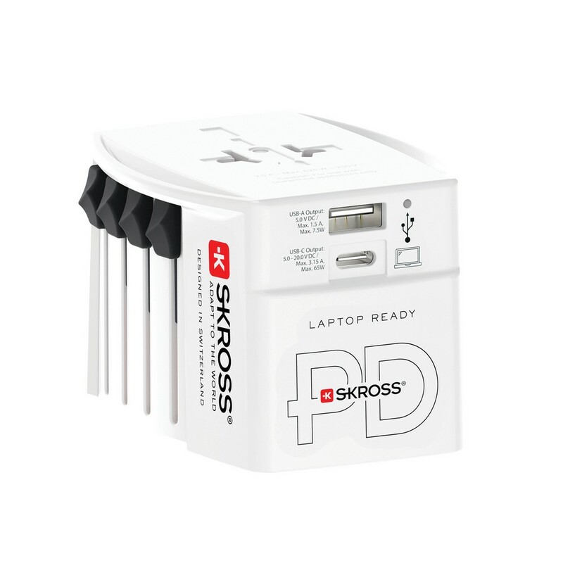 Adapter podrozny SKROSS MUV 65W VSK13-02 - bialy