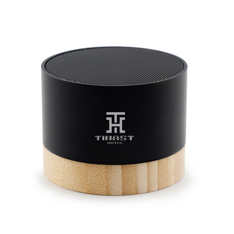 Głośnik bezprzewodowy 3W z aluminium z recyklingu | Jaquann VA112-03 - czarny