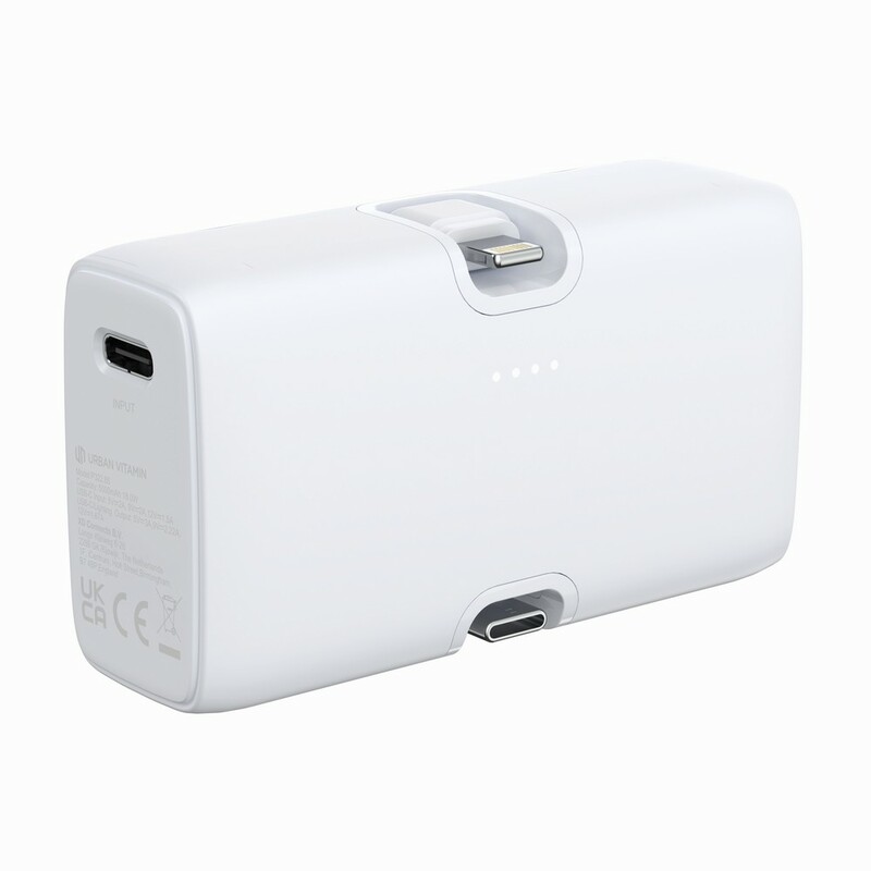 Power bank 5000 mAh Urban Vitamin Los Angeles P322.8503 - bialy