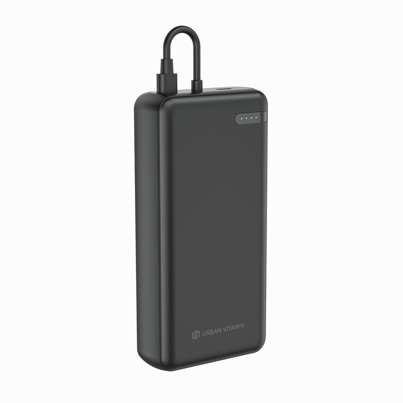 Power bank 20000 mAh Urban Vitamin Menlo P322.8801 - czarny