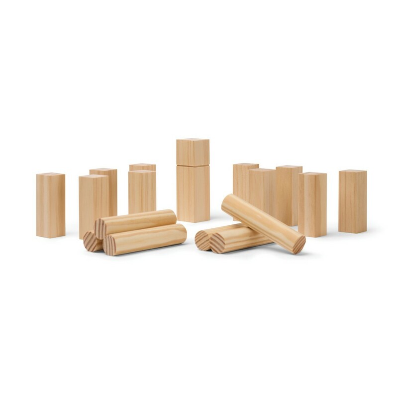 Gra zrecznosciowa VINGA Kubb VG616-16 - brazowy