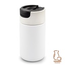 Kubek termiczny 400 ml Air Gifts z ceramiką | Nabila VA050-02 - biały