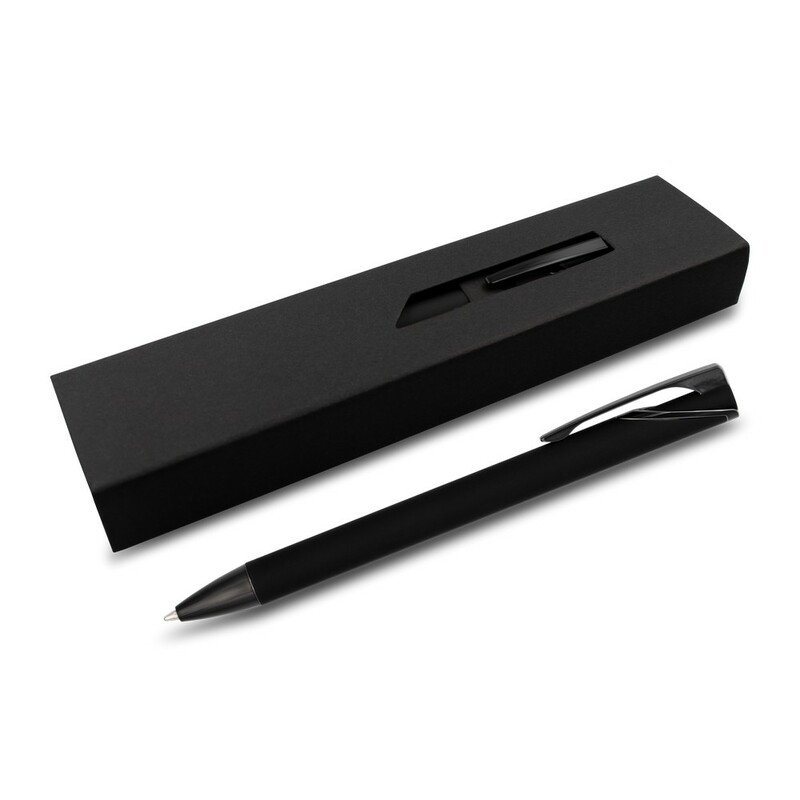 Długopis w etui | Joziah VA051-03 - czarny