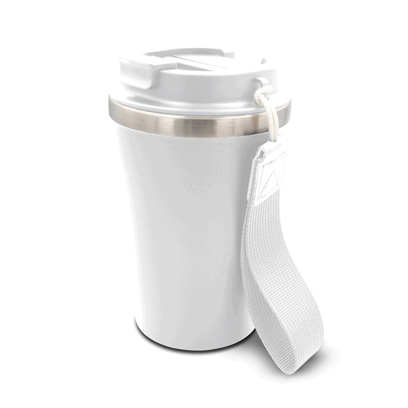 Kubek termiczny 350 ml | Nairod VA057-02 - bialy