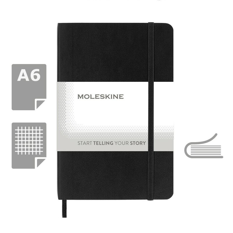 MOLESKINE Notatnik ok. A6 VM208-03 - czarny