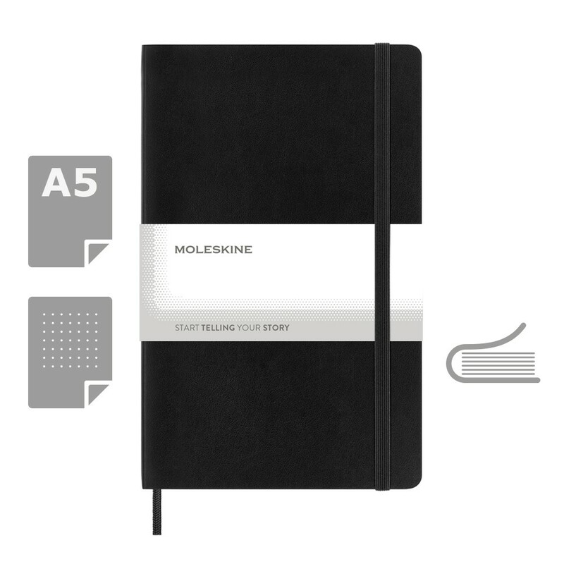 MOLESKINE Notatnik ok. A5 VM300-03 - czarny