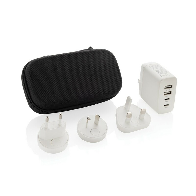 Ladowarka scienna, adapter podrozny USB-C TravelCharge Pro RCS P821.0203 - czarny