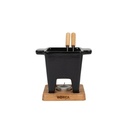 Zestaw do serwowania fondue BOSKA Tapas Fondue Nero VSB13-03 - czarny