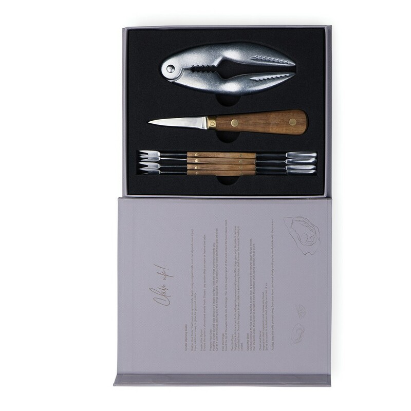 Zestaw do owocow morza Vinga Story of Seafood VG625-19 - szary