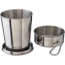 Skladany kubek podrozny 220 ml VA422-32 - srebrny