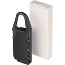 Kłódka podróżna VA423-03 - czarny