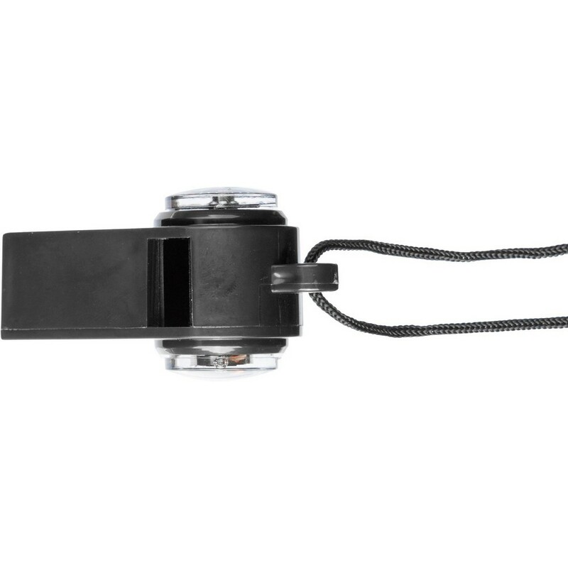 Gwizdek z kompasem i termometrem VA440-03 - czarny