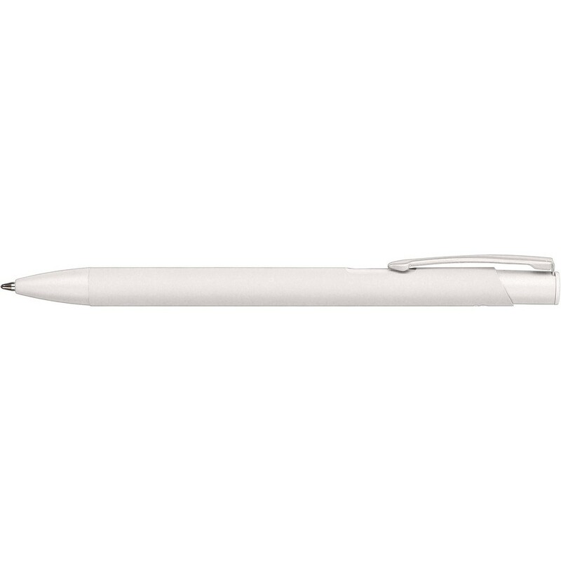 Dlugopis aluminiowy z recyklingu VA469-02 - bialy