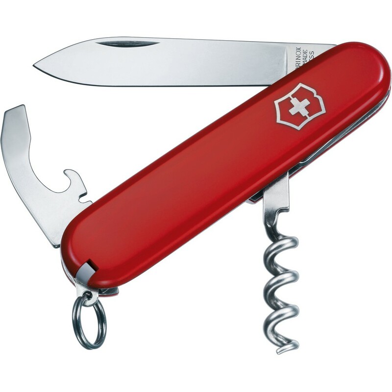 Noz wielofunkcyjny Victorinox Waiter VA828-05 - czerwony