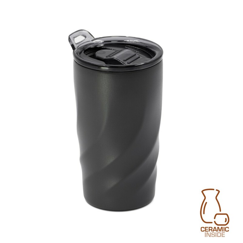 Kubek podrozny BrandCharger Vortex Calix Ceramica VA539-15 - grafitowy