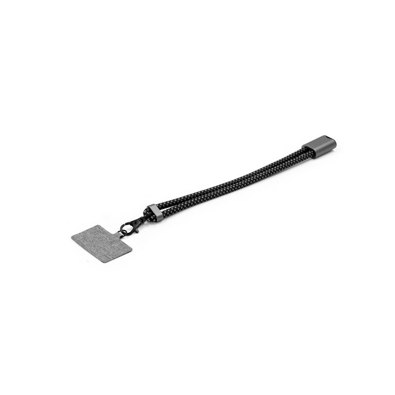 Kabel do ładowania i synchronizacji BrandCharger Lany Wristband Charge VA554-15 - grafitowy