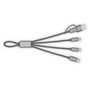 Kabel do ladowania i synchronizacji BrandCharger Trident 2 VA556-15 - grafitowy