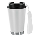 Kubek termiczny 300 ml ze stali nierdzewnej z recyklingu VA680-02 - biały