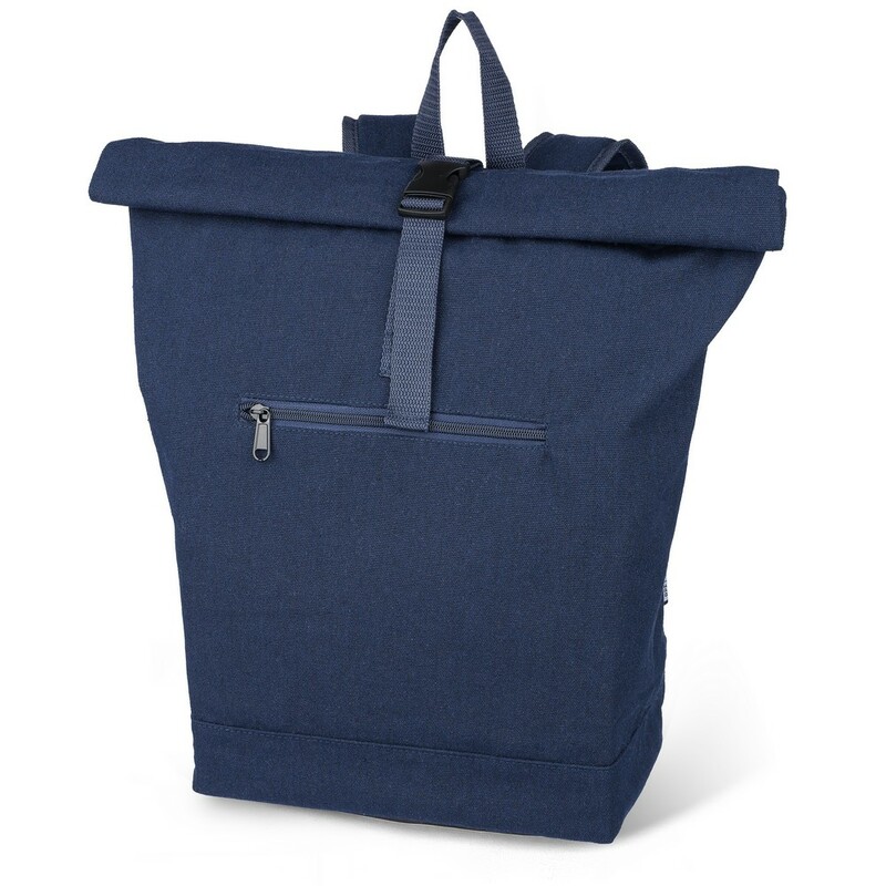 Zwijany plecak VA857-11 - niebieski