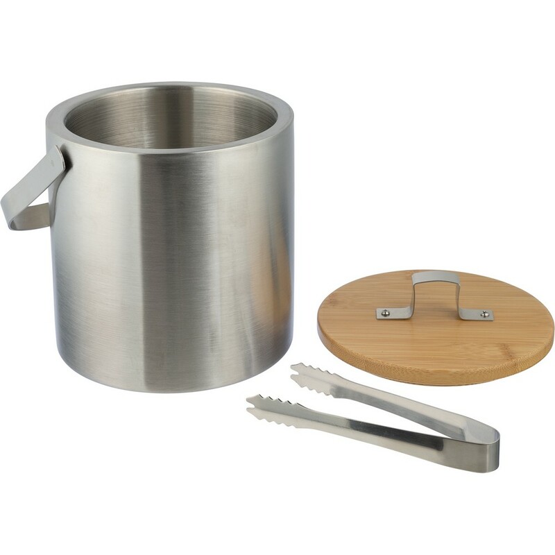 Wiaderko do lodu, cooler VA863-32 - srebrny