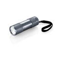 Latarka 9 LED Quattro P513.272 - szary