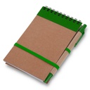 Notatnik ok. A6 z długopisem | Chapman V2335-06 - zielony